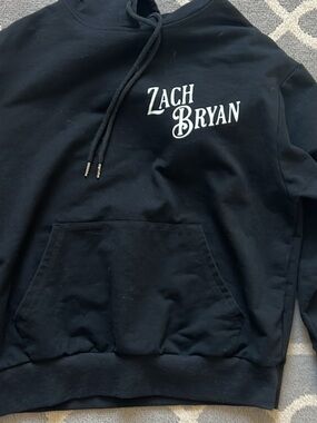 Zach Bryan Black Logo Hoodie